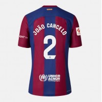 Ženski Nogometni dresi Barcelona Joao Cancelo #2 Domači 2023-24 Kratek Rokav